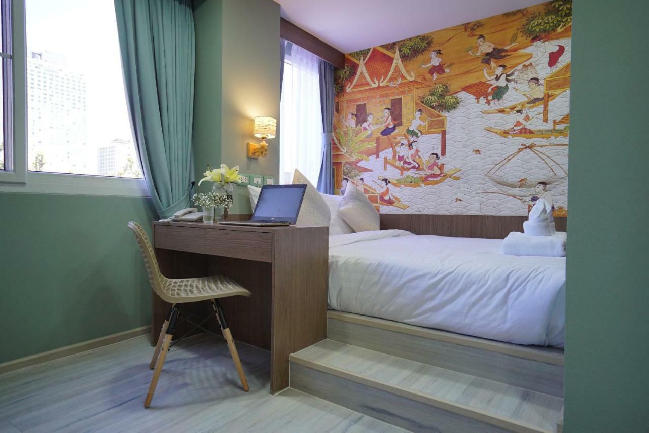 The Qube Fifty Hotel Бангкок Экстерьер фото
